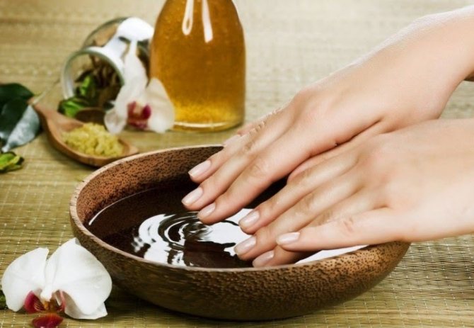 масляные ванночки для ногтей